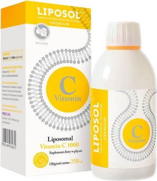 Liposomalna witamina C Liposol 1000mg 50 porcji 250ml Medicaline