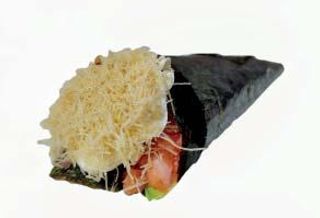 73. Salmone kataifi temaki