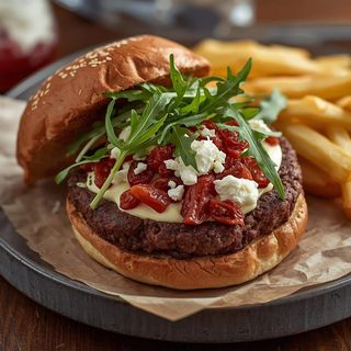 Burger Mediterraneo