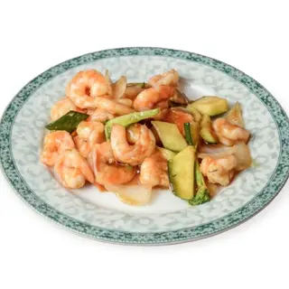 71.- Wok De Gambas