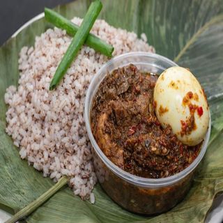 Jumbo ofada + chicken