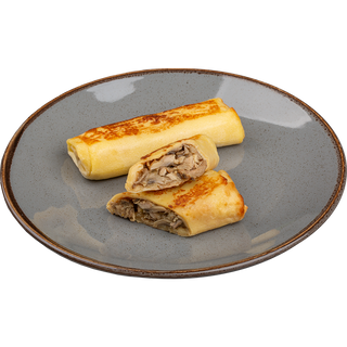 Млинці з куркою та грибами(рест)(на вині