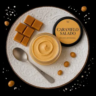 Gelato Artigiano - Caramelo salado
