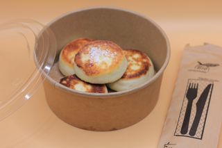 Serniki klasyczne ze słodkim serem 4 szt.