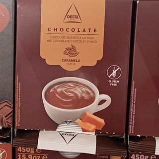 Chocolate quente caramelo