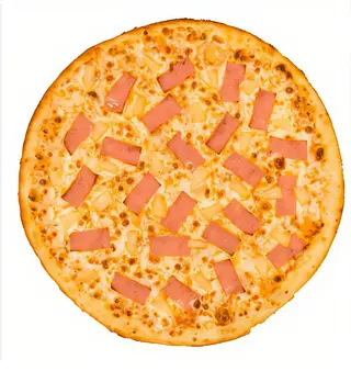 Pizza hawaiana (24 cm.)