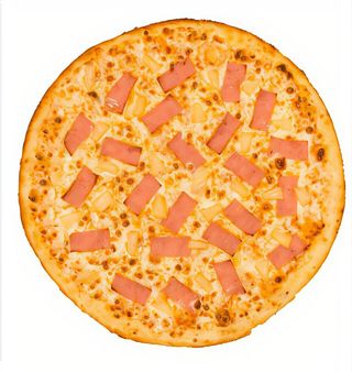 Pizza hawaiana (24 cm.)