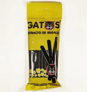 GATOS regaliz negro