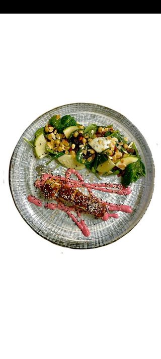 Filetto di salmone arrostito 