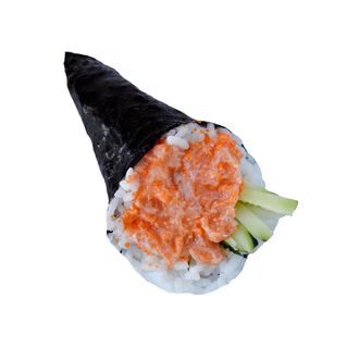 Рол Темаки з лососем (130г)