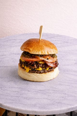BURGER CHEESE + Patatas