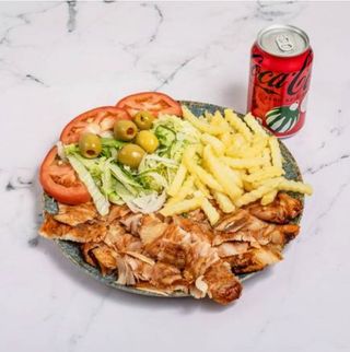 Menú Plato de kebab