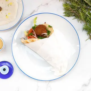Menú pita de carne