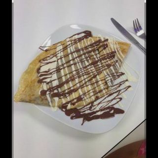CREP MIXTO NUTELLA y ChOCOLATE BLANCO 