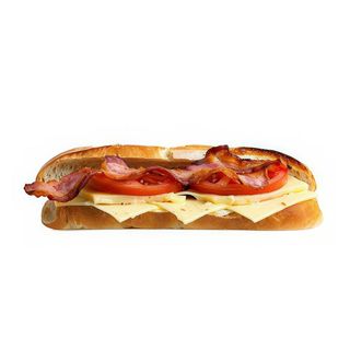 1. Bocata Especial Pepito De Bacon Con Queso Y Tomate