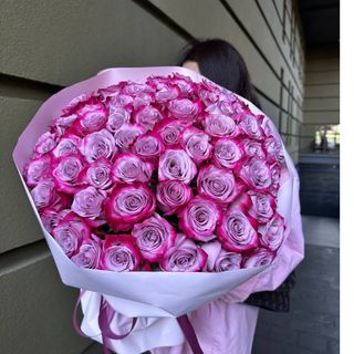 51 фіолетова троянда "Deep Purple"