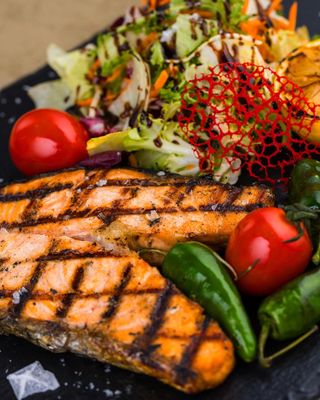 Salmone alla Griglia
