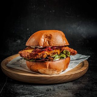 Hamburguesa De Pollo Crispy