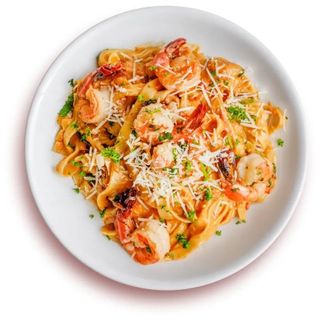 Prawns In Pink Sauce