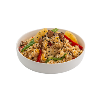 Arroz Tom Yum Con Piña