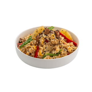 Arroz Tom Yum Con Piña