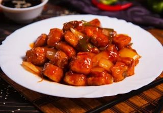 Рыба в кисло-сладком сoyce