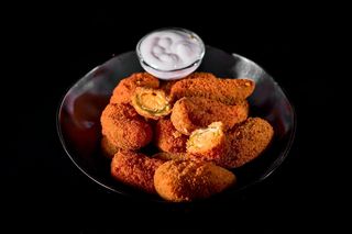 JALAPENOS RELLENOS CON QUESO