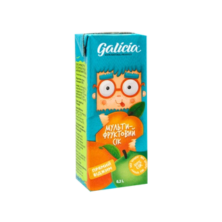 Сік Galicia Мультифрукт 0,2л