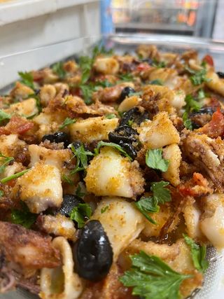 Frittura di calamari e gamberi