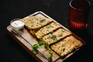 Aloo methi parantha