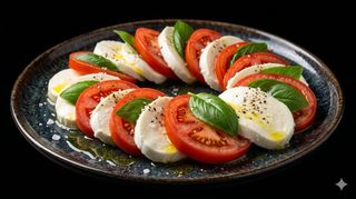 Caprese With Buffalo Mozzarella And Tomato