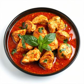 66. Pollo Curry Al Pimiento