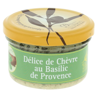 Delicii din brânzã de caprã si busuioc de Provence 90 gr