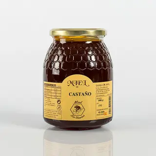 Miel De Castaño Bote De 1 Kg.
