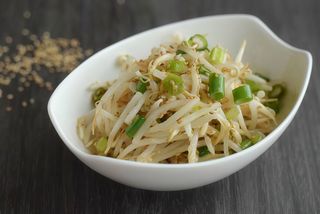 ensalada de brotes de soja