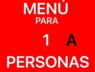 A (Para 1 Persona)