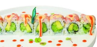 158. Uramaki gamberi rossi