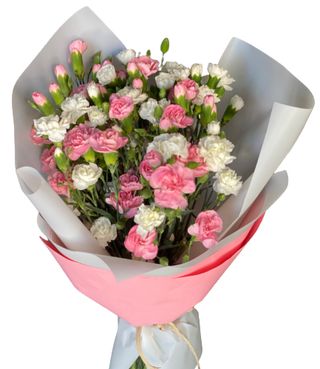 Bukiet gałązkowych goździków