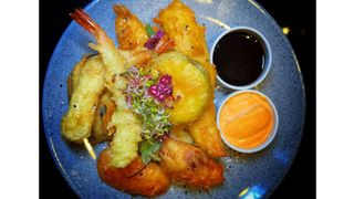 Tempura mieszana na ostro