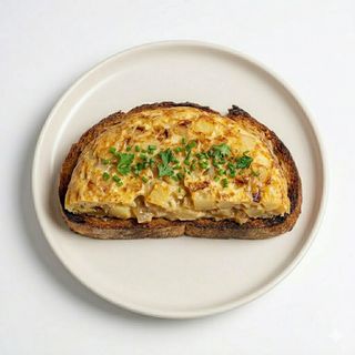 Tostada De Tortilla De Patatas
