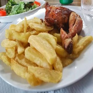 1/2 pollo a la brasa