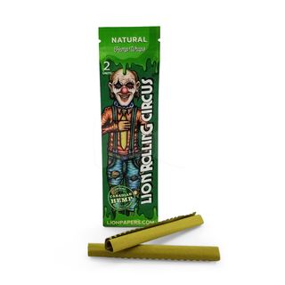 Blunt sabor NATURAL (2 uds) - Lion Rolling Circus