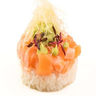 Tartare riso e salmone