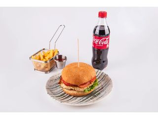 Комбо бургер куриный