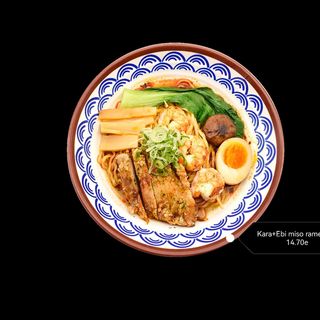 20 C. Kara AGE + Ebi Miso Ramen