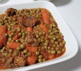 Porc Au Petits Pois + Attiéké