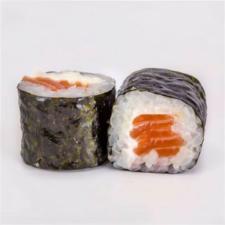 Maki con salmón y philadelphia