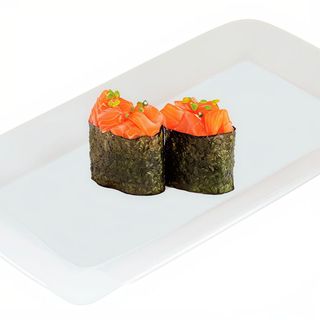 #79 Sushi Tartar Salmón (2 Uds.)