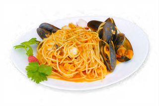53A. Spaghetti con frutti di mare
