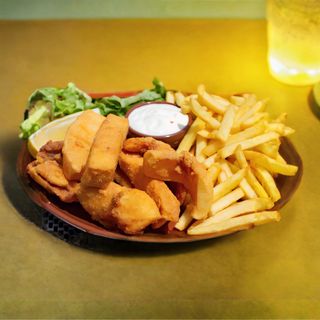 Tiras de choco frito